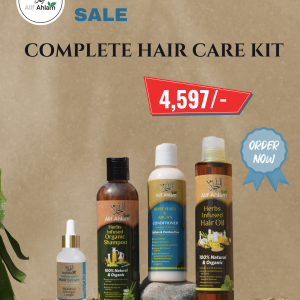 Mother's Day Sale !!!! Alif Ahlam Hair Care Kit Bundle (Oil + Shampoo + Conditioner + Serum)